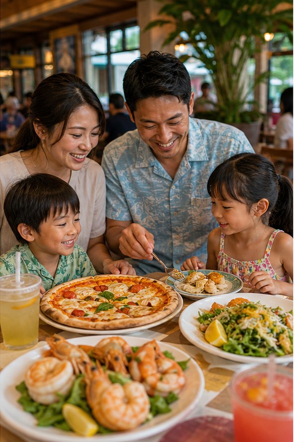 ハワイの外食は量、税金、チップ、待ち時間を含めて考えると予算を読みやすくなります。